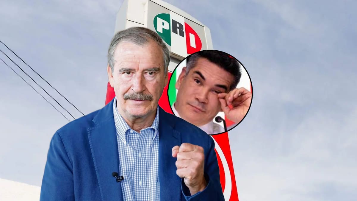 Vicente Fox felicitó al PRI por ganar en Coahuila, aseguró que “renació” como el Ave Fénix y Alito Moreno le agradeció