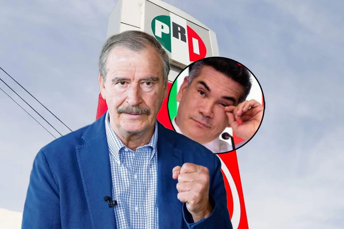 Vicente Fox felicitó al PRI por ganar en Coahuila, aseguró que “renació” como el Ave Fénix y Alito Moreno le agradeció