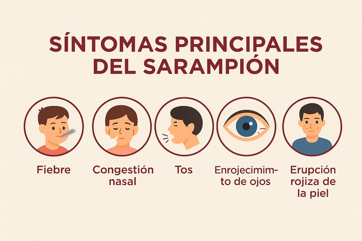 ¿Cómo saber si tienes sarampión? Estos síntomas podrían ponerte en riesgo