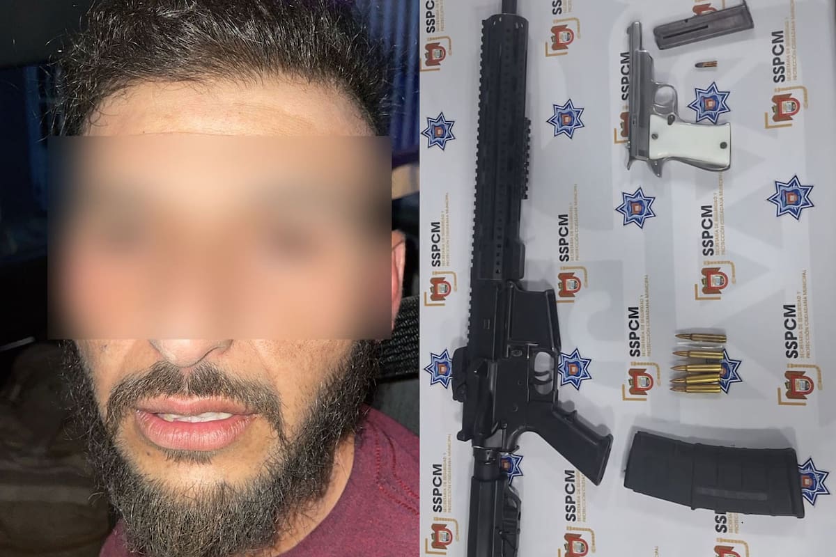 Aseguran a sujeto tras disparar a agentes municipales