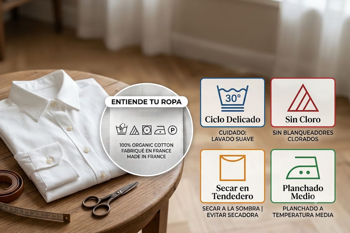 ¿Qué significan los símbolos en la etiqueta de tu ropa y cómo pueden salvarla de una catástrofe?