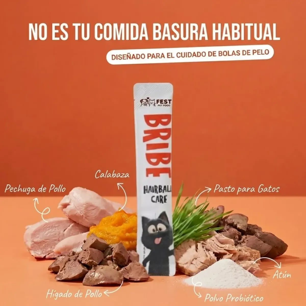 50 premios cremosos para gato | MErcado Libre