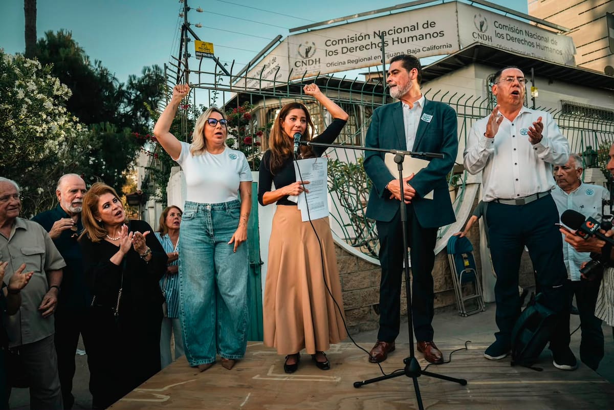 La familia del exgobernador Ernesto Ruffo presentó una queja ante la CNDH al denunciar presuntas violaciones a sus derechos humanos y al debido proceso penal. Foto: Border Zoom.