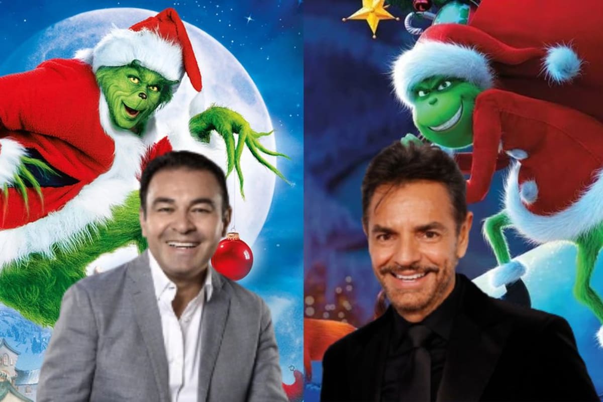 Comparan el doblaje de Eugenio Derbez y Mario Castañeda en “El Grinch”