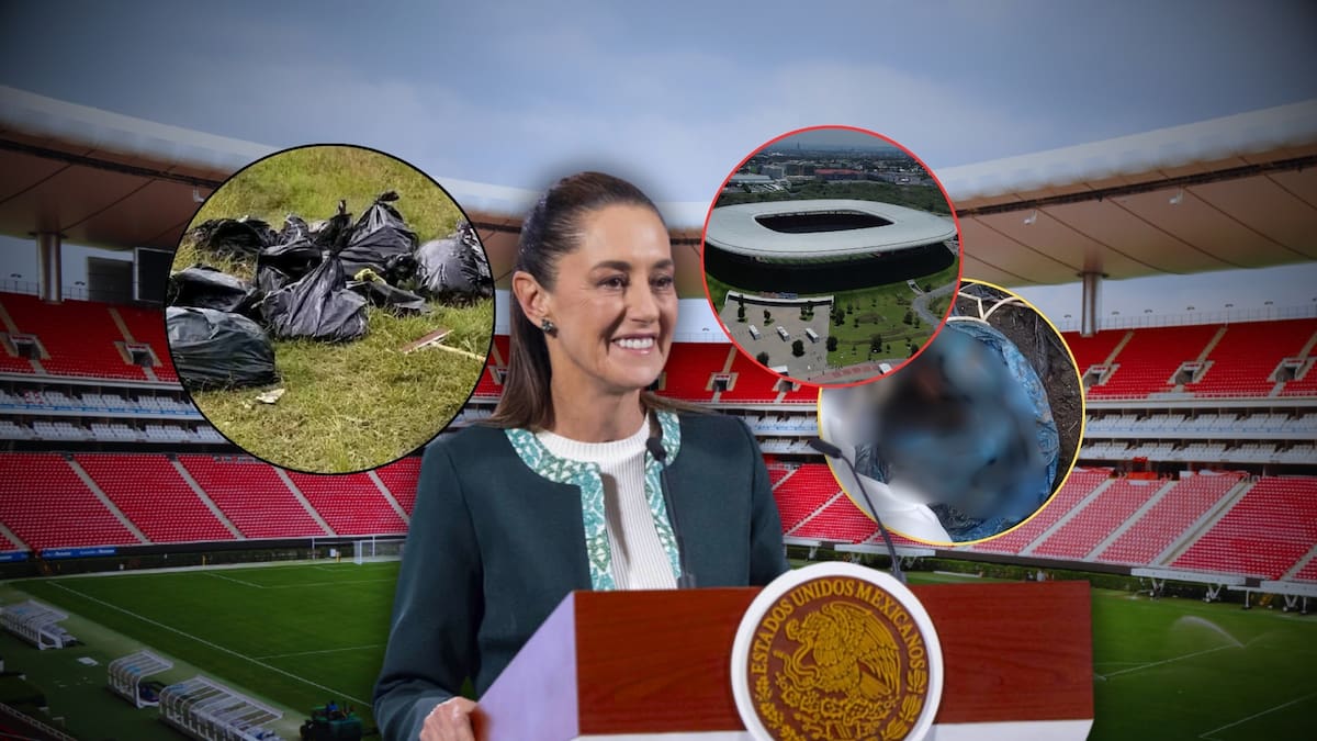 Mientras el gobierno de Sheinbaum aseguró que hay condiciones de seguridad para recibir visitantes en el Mundial 2026, piden no minimizar la crisis de desapariciones tras el hallazgo de 456 bolsas con cadáveres descuartizados cerca del Estadio Akron