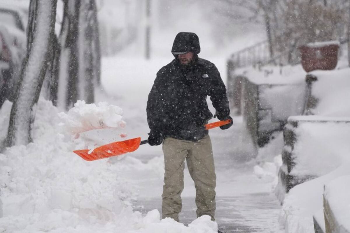 Apagones en varios estados de EU tras fuerte tormenta invernal