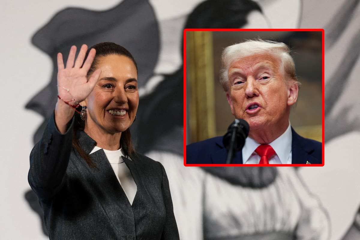 Donald Trump elogia a Claudia Sheinbaum: “Como muestra de respeto hacia la presidenta. Nuestra relación ha sido muy buena”