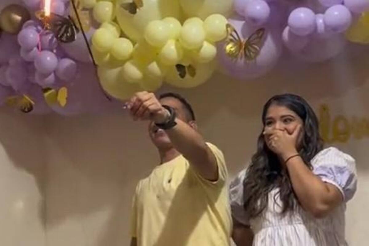 Viral: Pareja prende fuego a un globo para revelar el género de su bebé