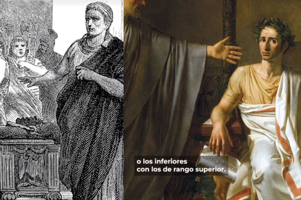 Así se saludaban los antiguos romanos