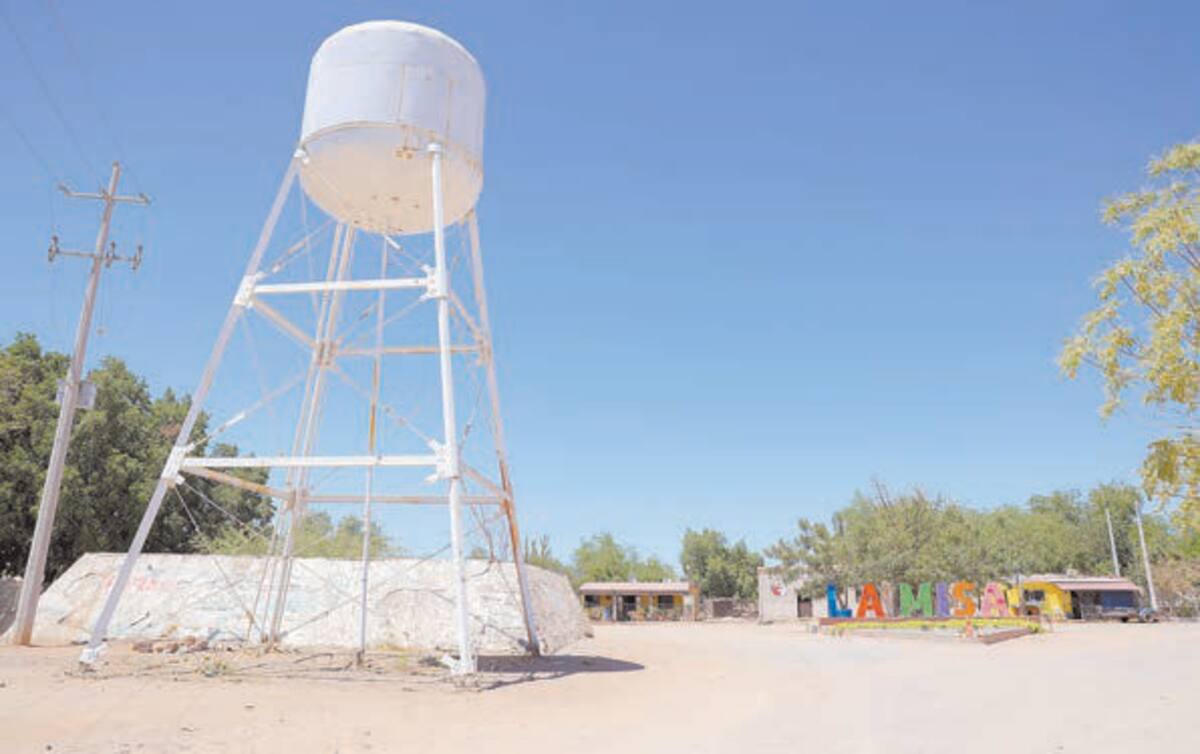 El poblado de La Misa es uno de los cercanos a la presa ‘Punta de Agua’.