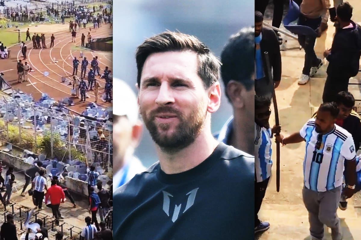 ¿Qué pasó en la India? Evento termina en caos y disturbios por visita de Messi