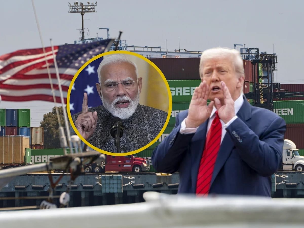Trump cumple su amenaza: impone arancel del 25% a productos de India mientras Modi se acerca a China. | Crédito: AP