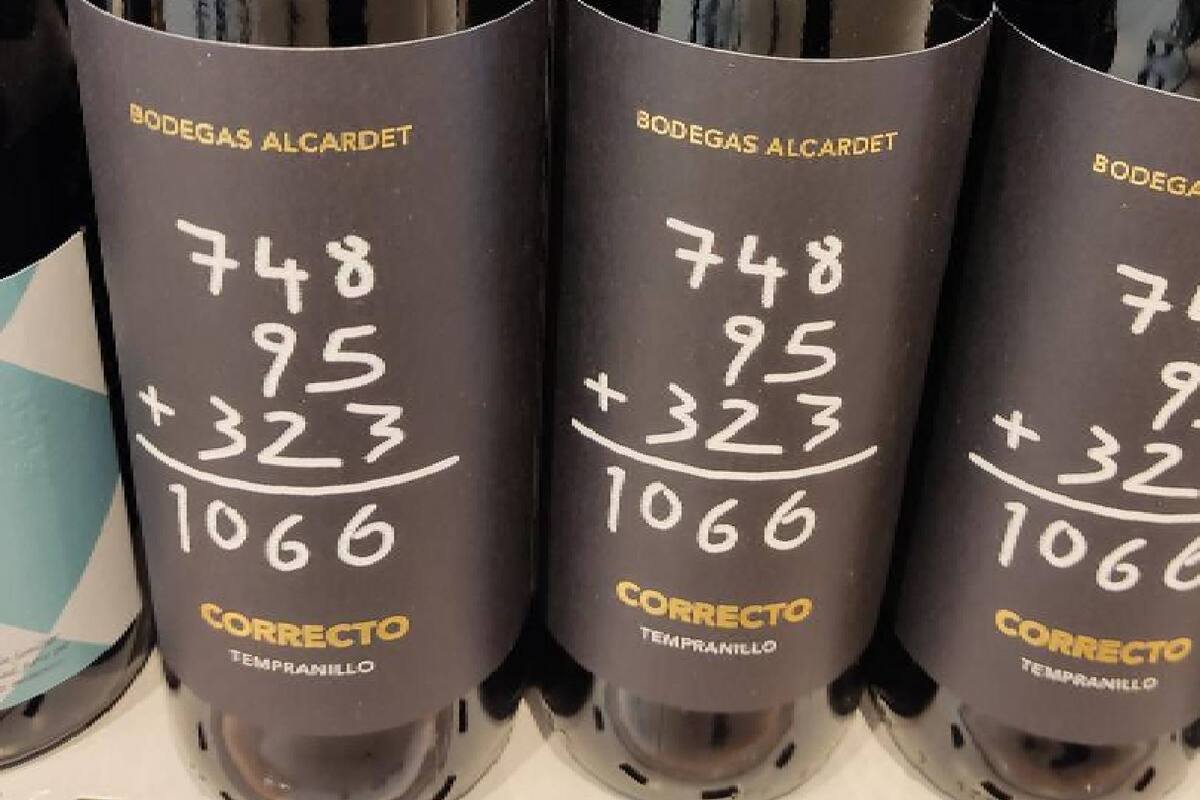 VIRAL: ¿Vino se equivoca en la suma de su etiqueta?
