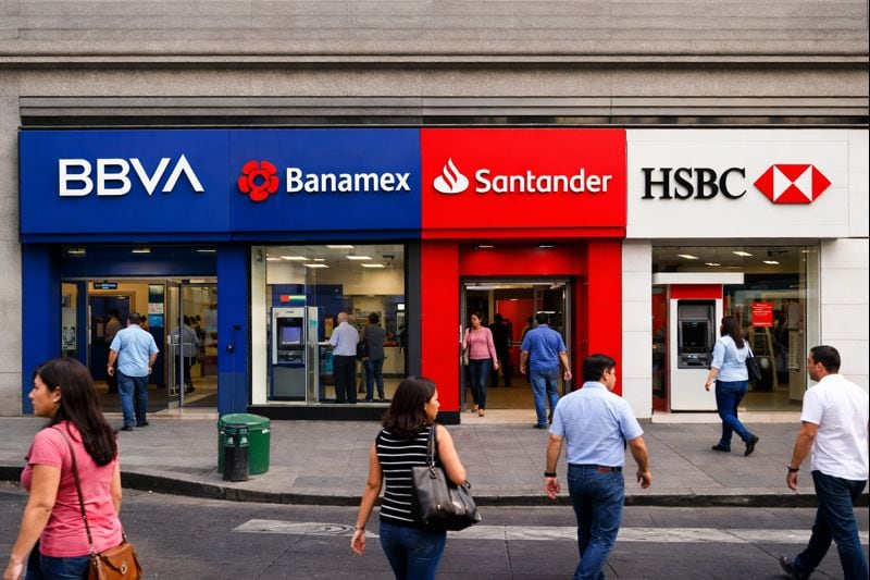 Los ahorros en bancos están protegidos por el IPAB hasta por 400 mil UDIS (unos 3 millones 238,840.00 pesos). | Foto: Imagen Generada con IA