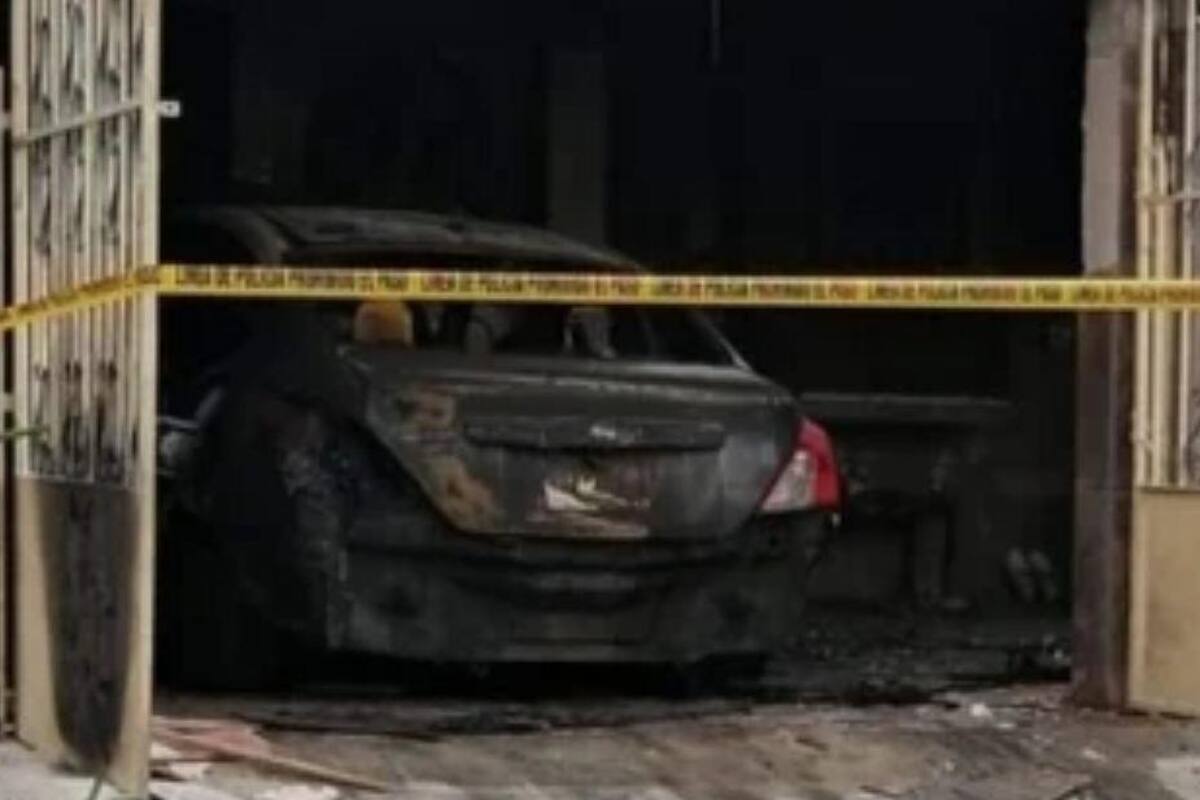 Prenden fuego y queman carro y casa de enfermera en Yucatán