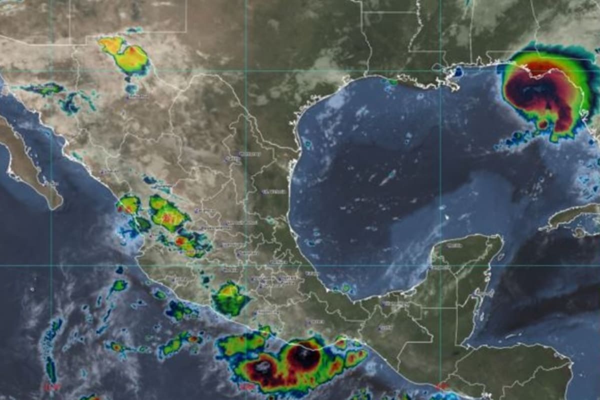 Clima en México: Lluvias muy fuertes y posible caída de granizo en varias entidades