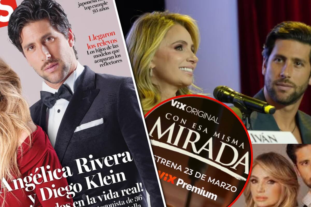 Angélica Rivera y Diego Klein hablan en público por primera vez sobre los rumores de una relación amorosa