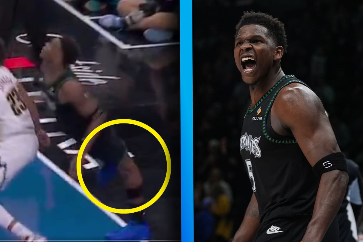 Anthony Edwards sufre una fuerte lesión que lo dejará fuera de la serie ante los Nuggets