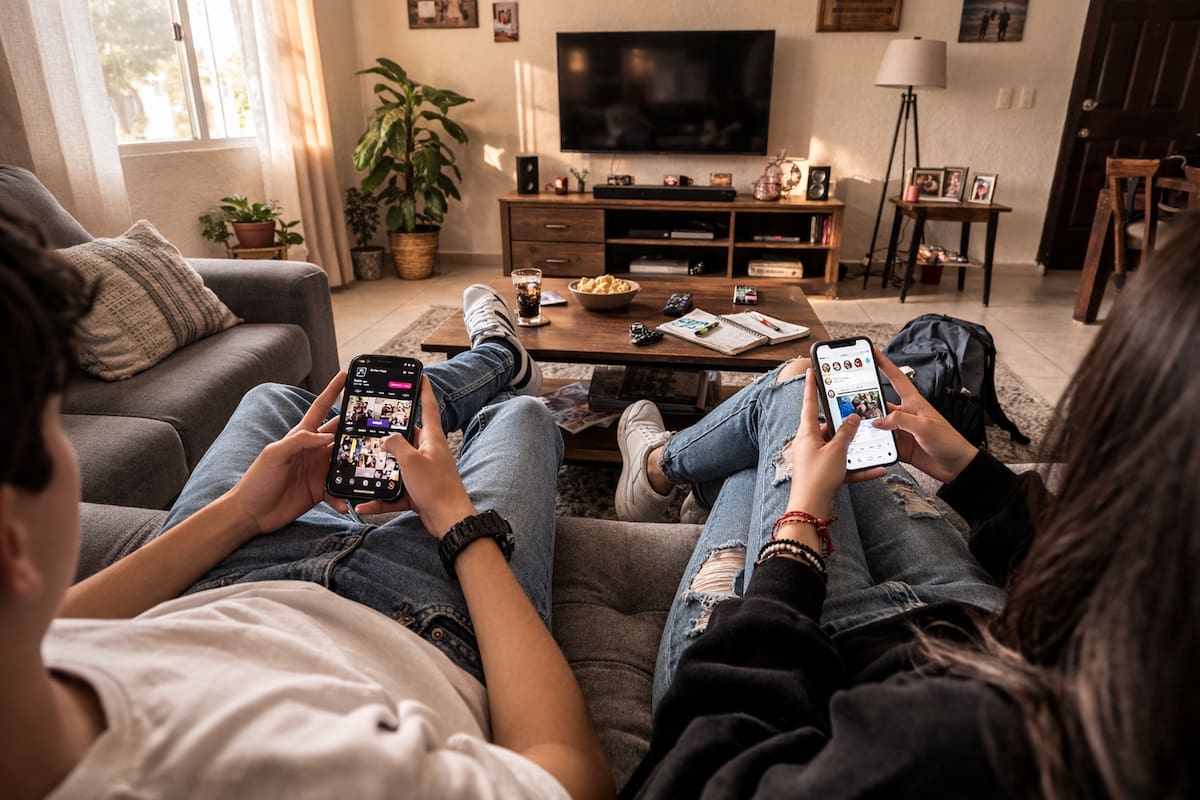 Advierten riesgos emocionales por uso excesivo de redes sociales e IA sin supervisión en menores