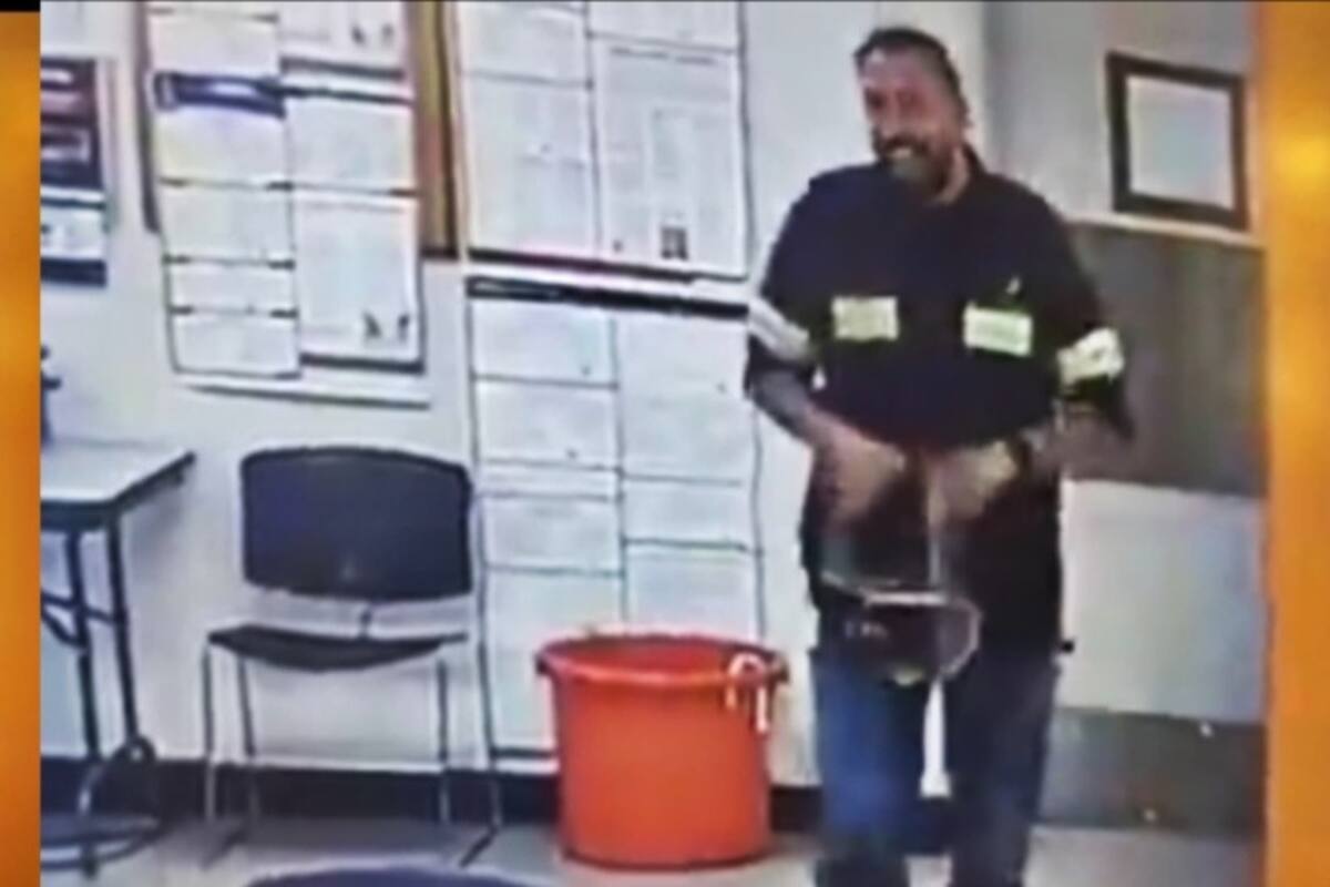 VIDEO: Olvida su almuerzo y su esposa lo sorprende llevándoselo al trabajo