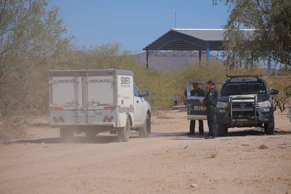 Localizan sin vida a dos personas en ejido Mesa del Seri