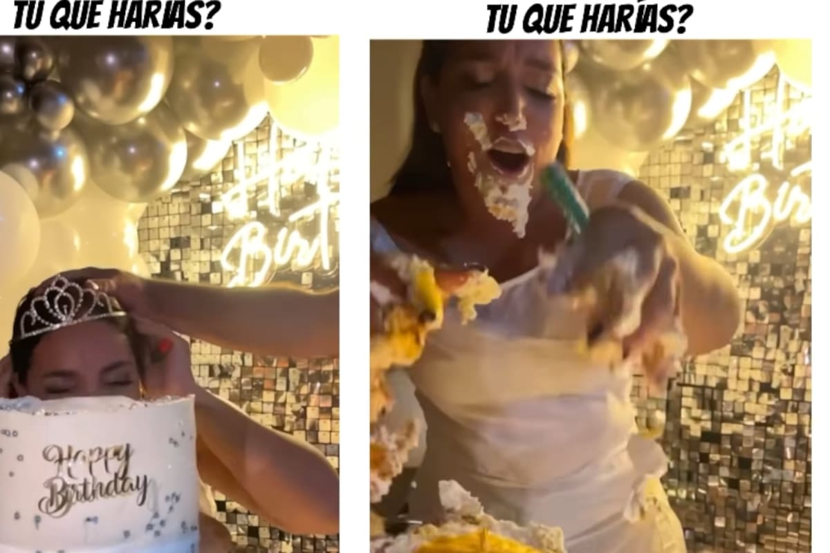 “Automáticamente dejas de ser parte de mi vida si haces eso’: arruinan su pastel de cumpleaños y las redes estallan en apoyo