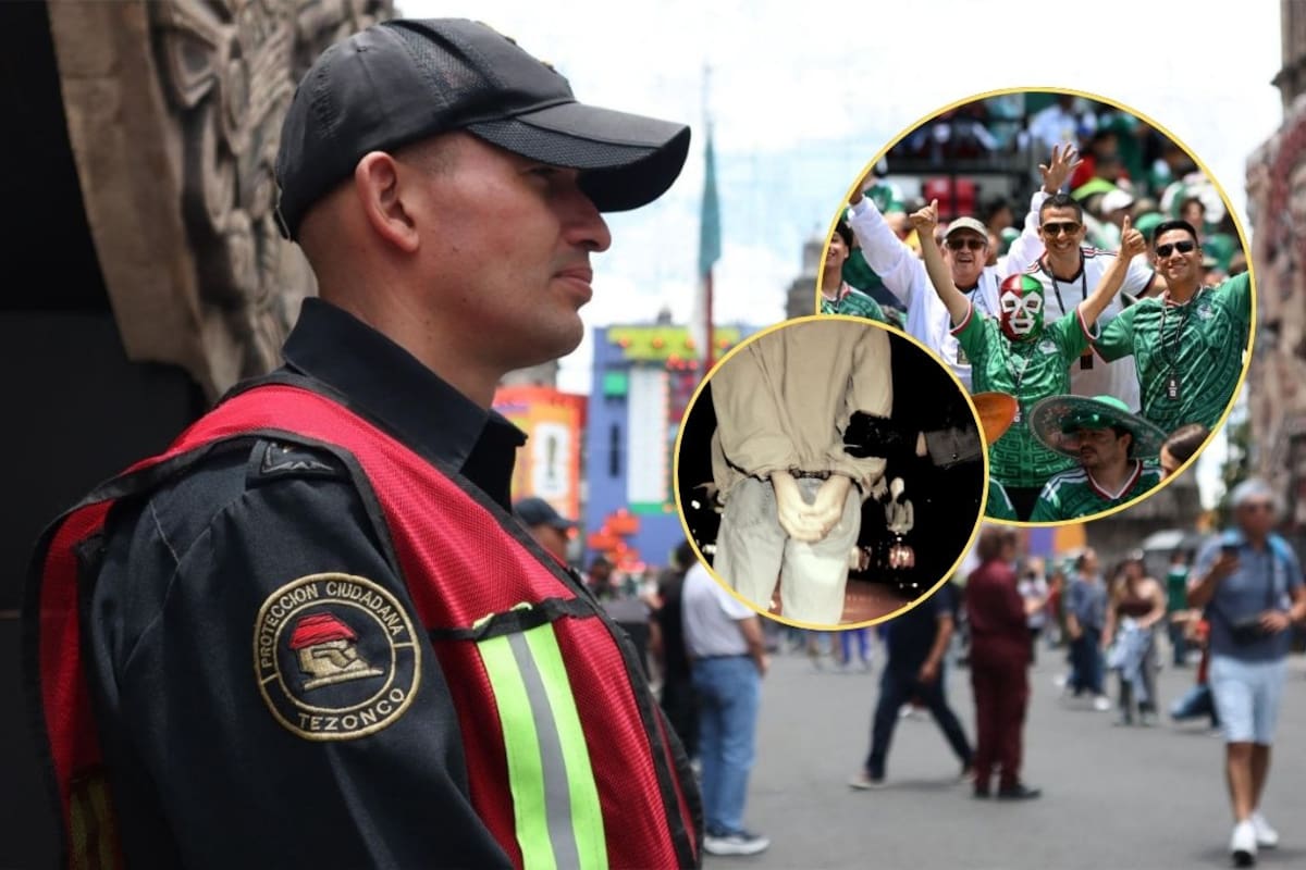 Operativo de seguridad en el partido inaugural del Mundial 2026 deja 19 detenidos, policías lesionados y un despliegue masivo en Ciudad de México