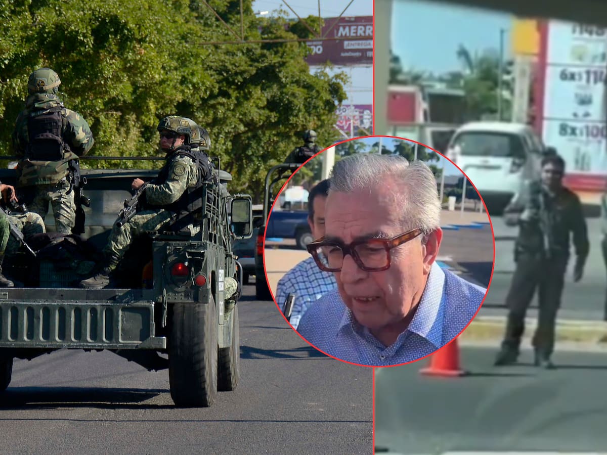 El gobernador Rubén Rocha Moya informó sobre los acontecimientos violentos de este lunes 9 de septiembre del 2024. | Crédito: EFE/Videos de X