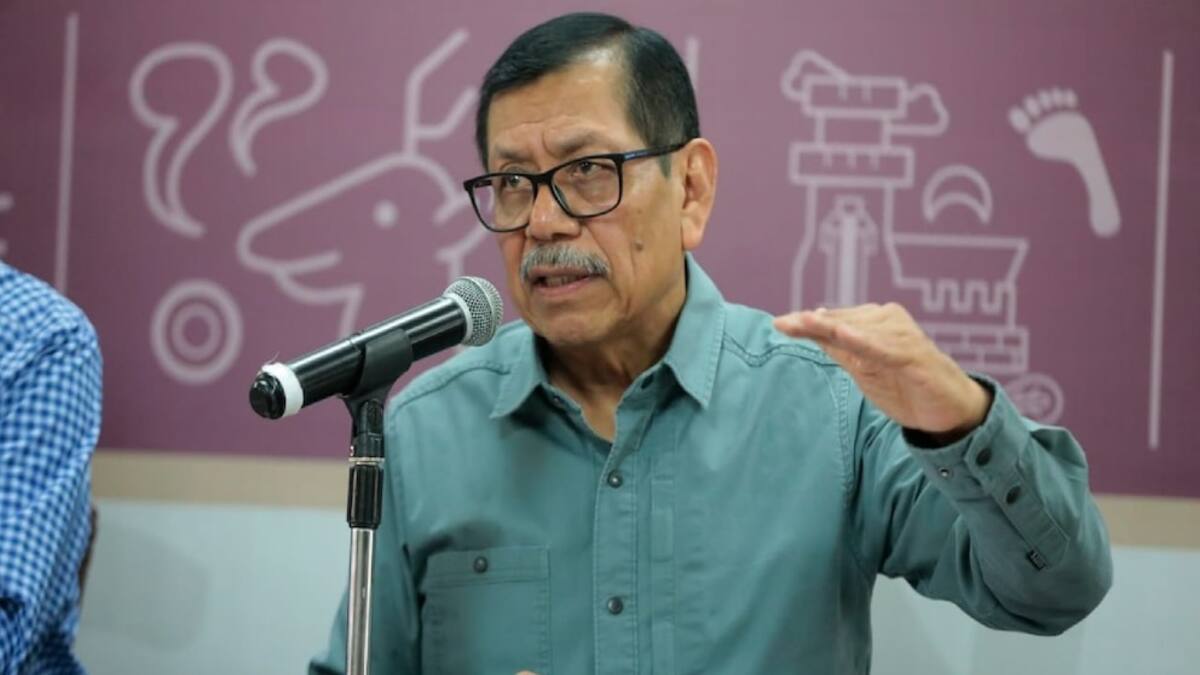 Gerardo Mérida Sánchez (ahora extitular de la dependencia de seguridad) no estuvo presente en la conferencia del gobernador Rocha Moya. | Crédito: Gobierno de Sinaloa
