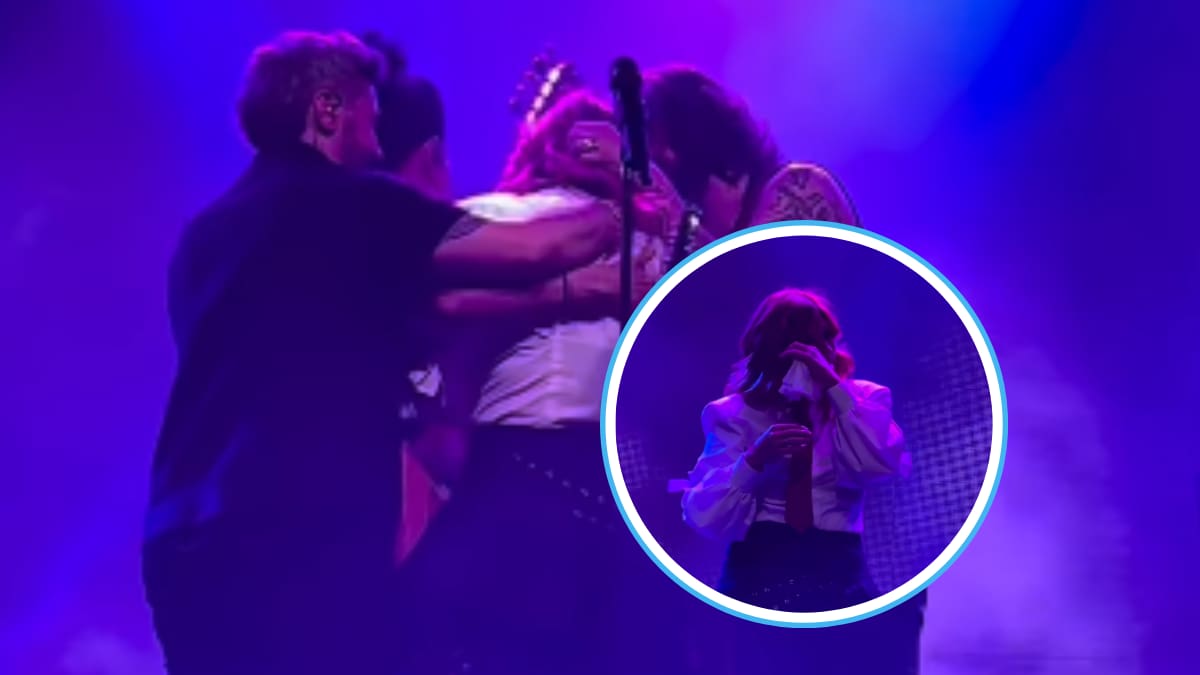 Leire Martínez rompe en llanto tras el primer concierto de La Oreja de Van Gogh sin ella: “Esto no va de quién lo hace mejor”