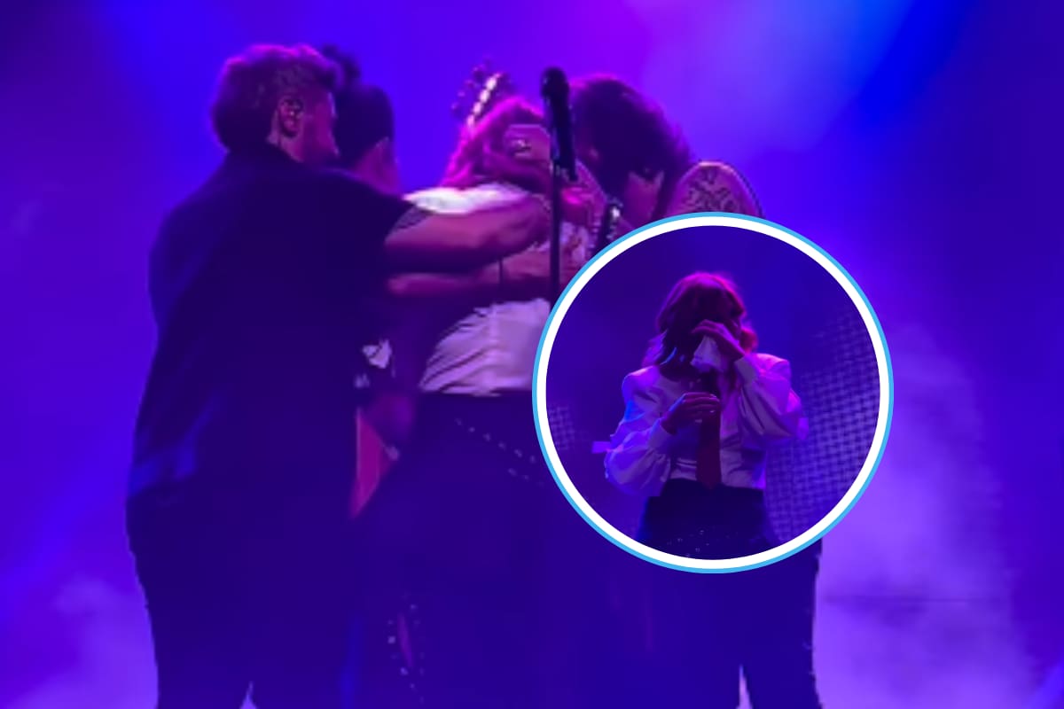 Leire Martínez rompe en llanto tras el primer concierto de La Oreja de Van Gogh sin ella: “Esto no va de quién lo hace mejor”