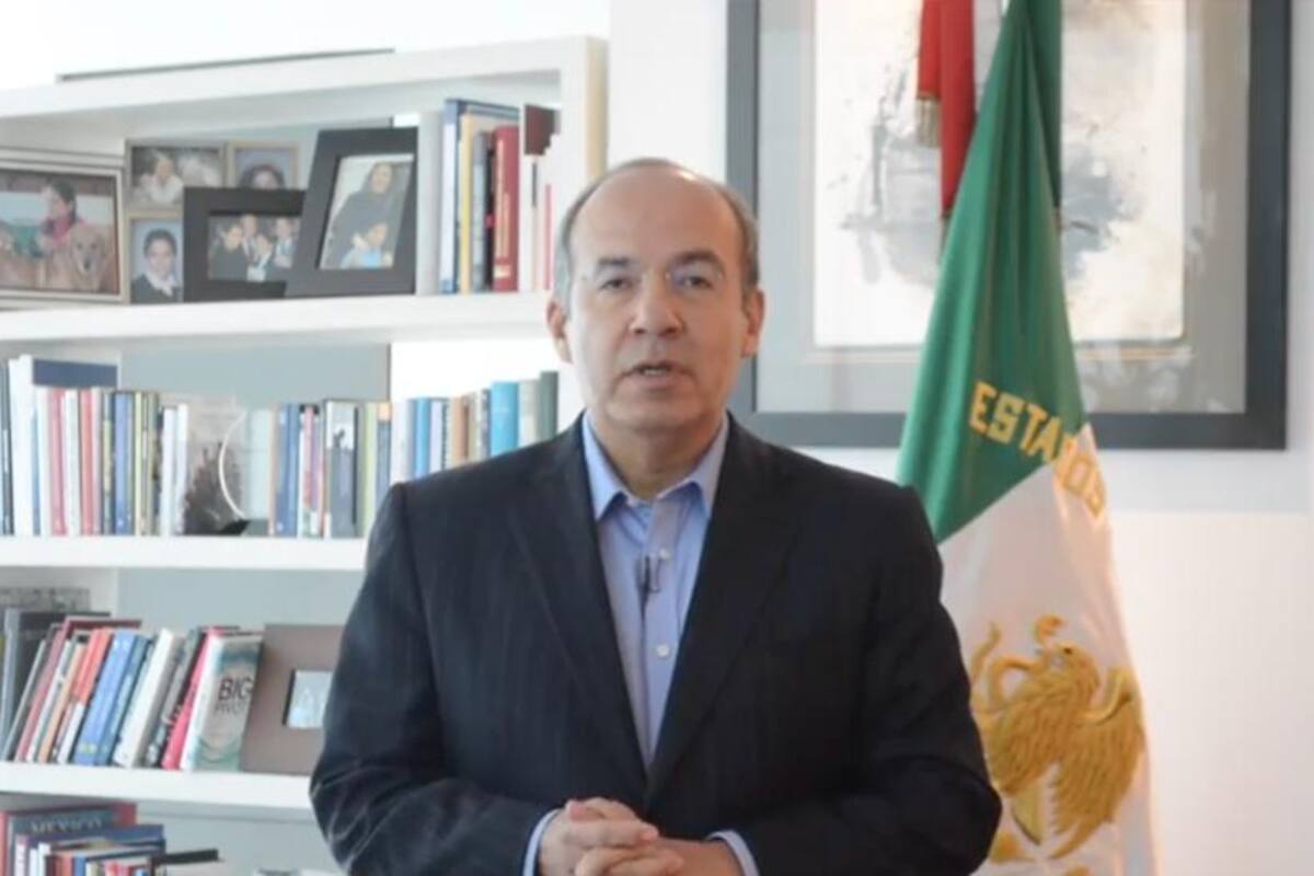 Exige Calderón a AMLO dejar de dividir a México
