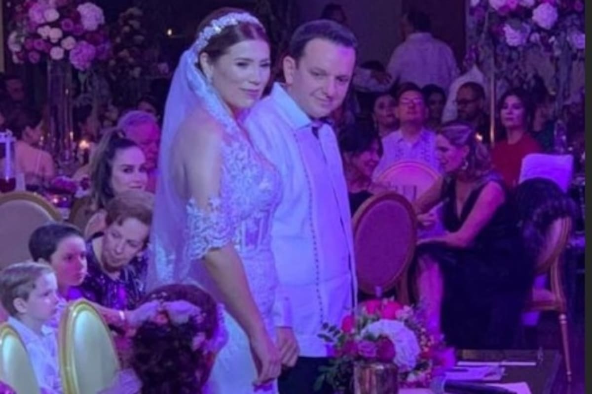 Se casan Marina del Pilar y Carlos Torres