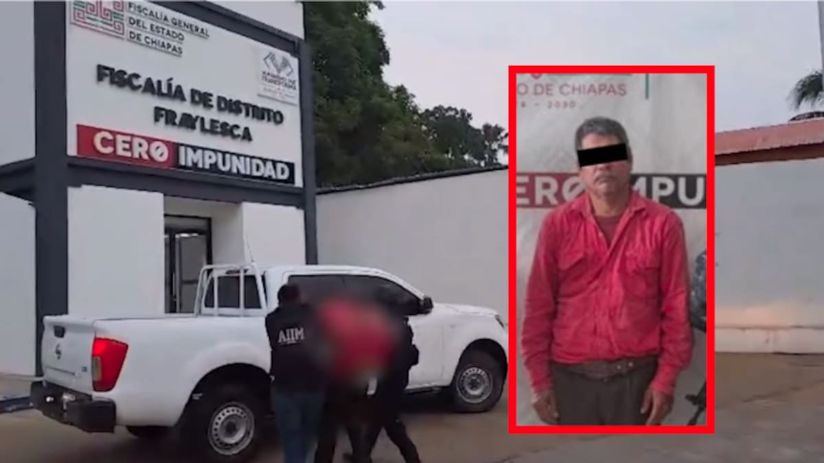 Cae presunto violador de menor de edad en Chiapas: fue detenido tras cuatro años de impunidad