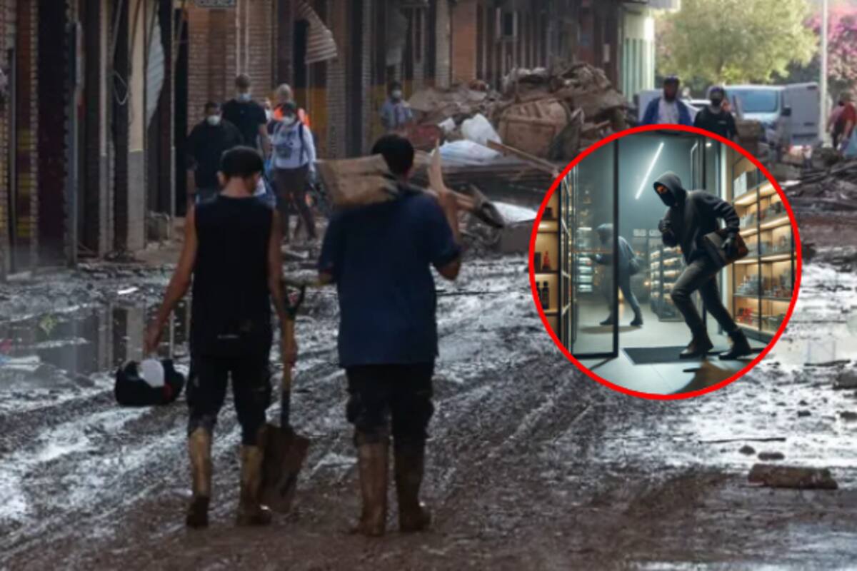 Varios detenidos por saquear comercios tras DANA en España