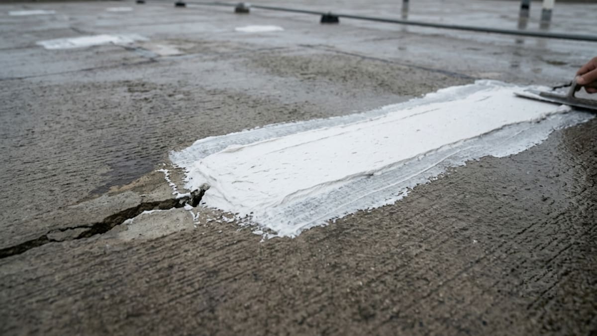 El resanador plástico que se aplica directo sobre la grieta, resiste la lluvia y se ha vuelto una solución práctica contra goteras y humedad en techos
