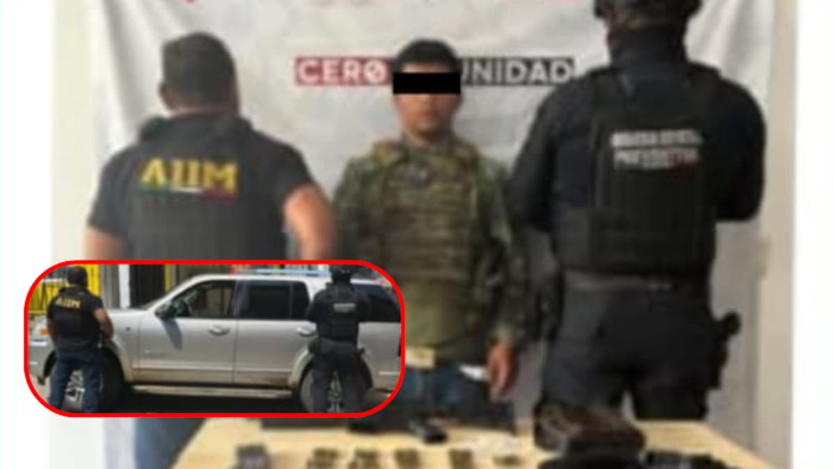 Cae armado en Chiapas: lo detienen con AR-15, cartuchos, drogas y chaleco táctico tras patrullaje sorpresa