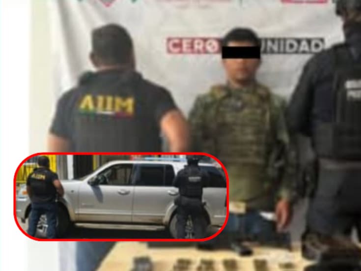 Cae armado en Chiapas: lo detienen con AR-15, cartuchos, drogas y chaleco táctico tras patrullaje sorpresa