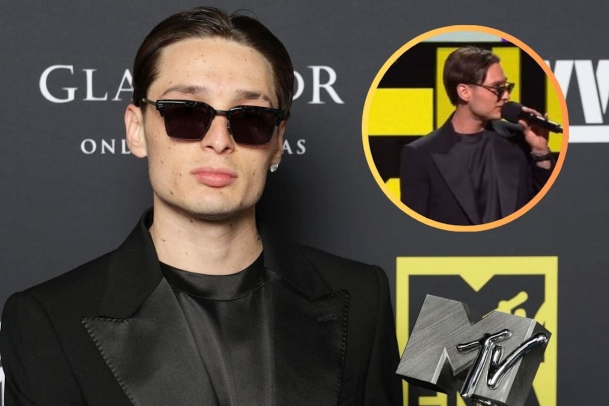 ¡Pura Doble P! Peso Pluma triunfa como Mejor Artista Latino en los MTV EMA’s 2024