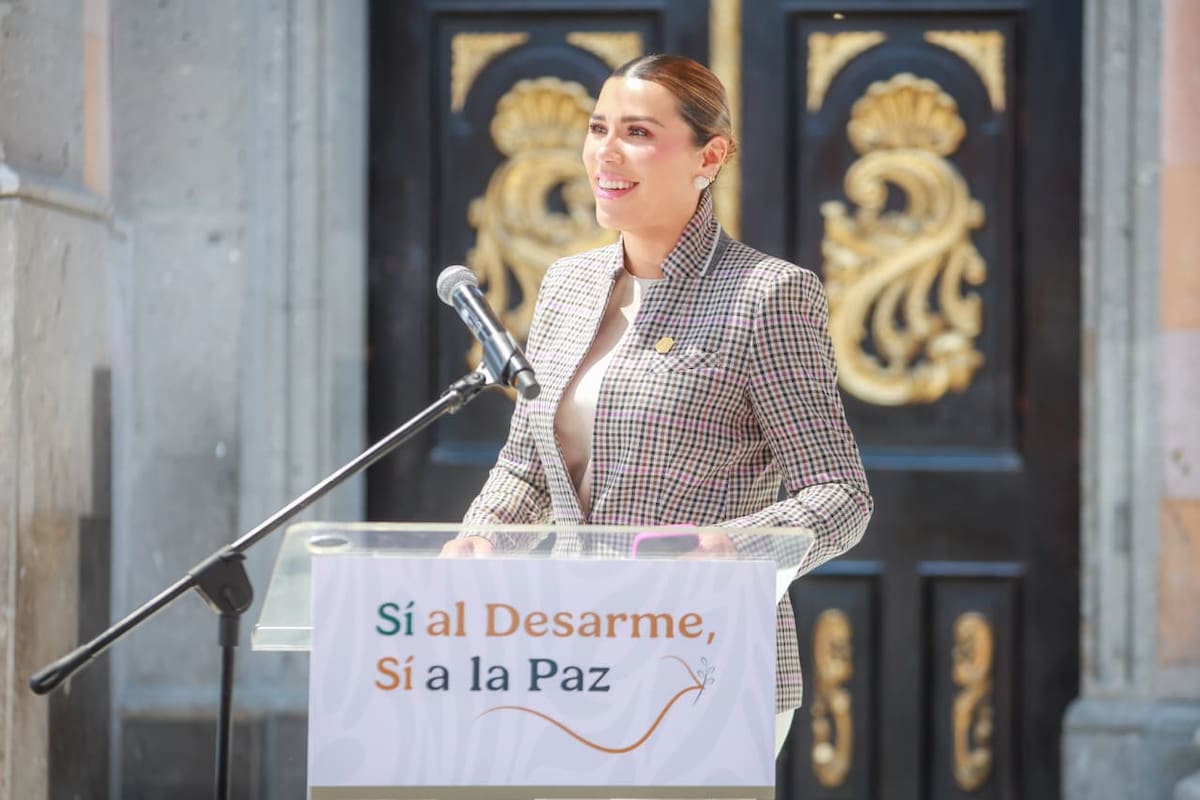 Marina del Pilar destaca apoyo ciudadano a “Sí al Desarme, Sí a la Paz”