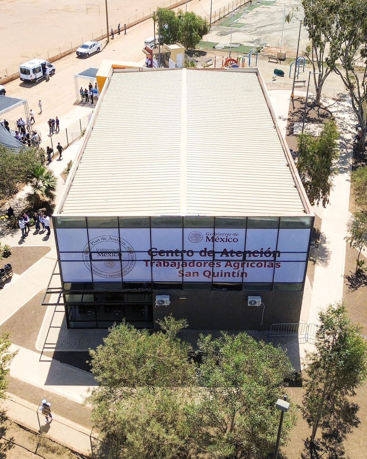 El espacio concentra servicios federales y estatales para garantizar derechos, bienestar y atención digna a trabajadores del campo.