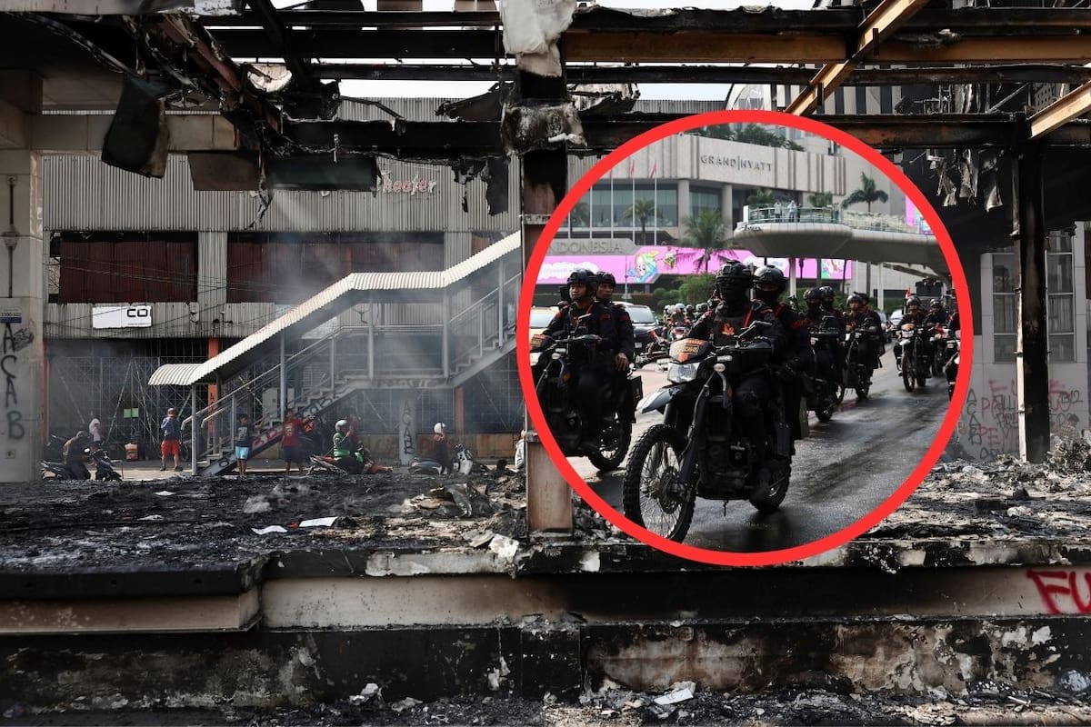 Continúan protestas en Indonesia tras el saqueo de viviendas de políticos y el incendio de edificios estatales