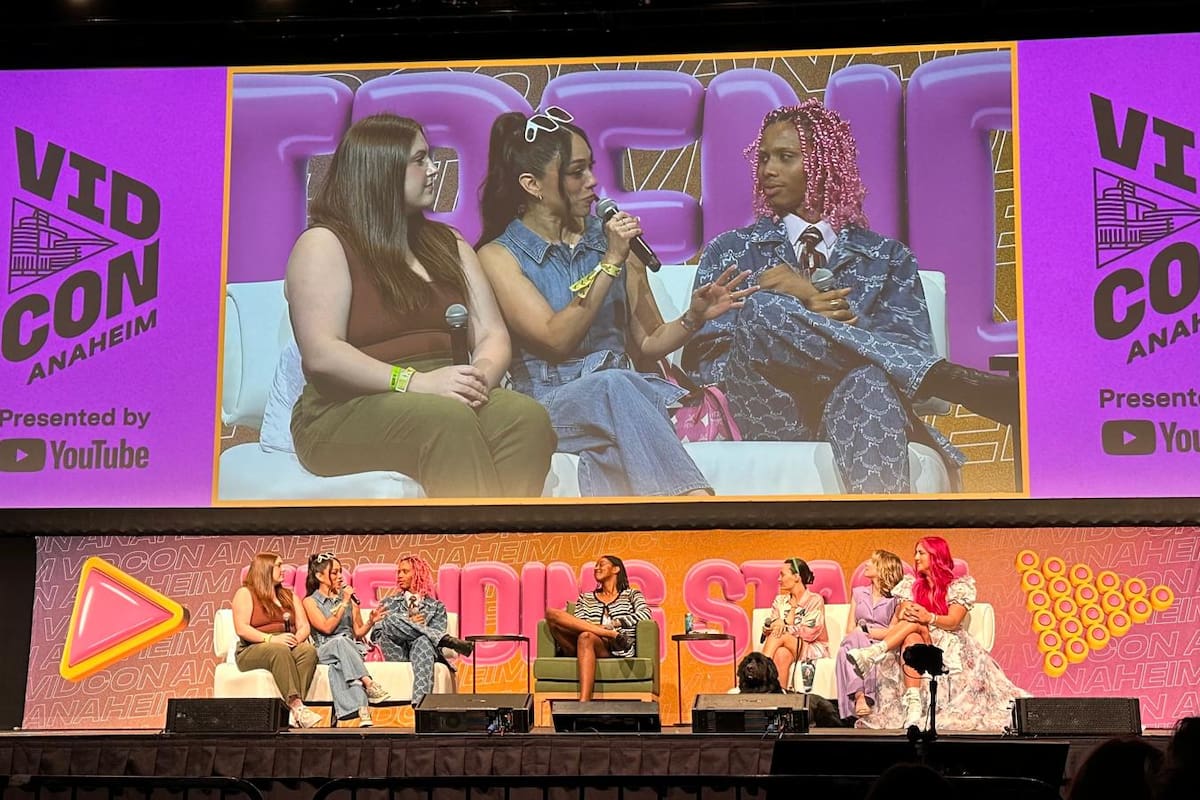 Youtubers revelan como evolucionaron y sus planes a futuro en VidCon 2024