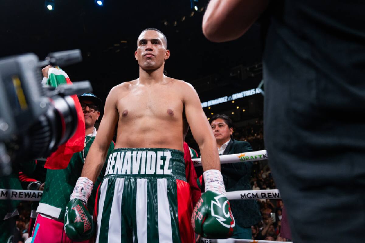 David Benavidez no descarta subir a peso Crucero para enfrentar a ‘Zurdo’ Ramírez