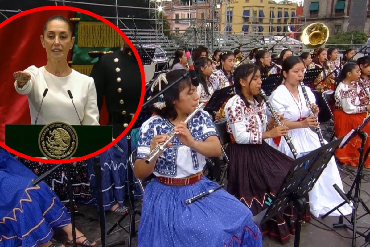 Evento en el Zócalo con Claudia Sheinbaum