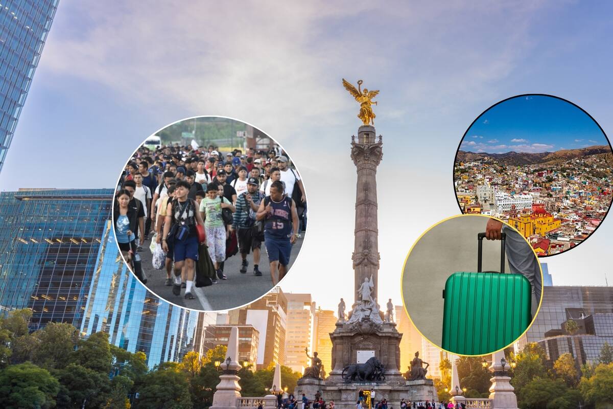 ¡Adiós sueño americano, hola sueño mexicano! Migrantes ven la Ciudad de México, más que como un tránsito, un destino