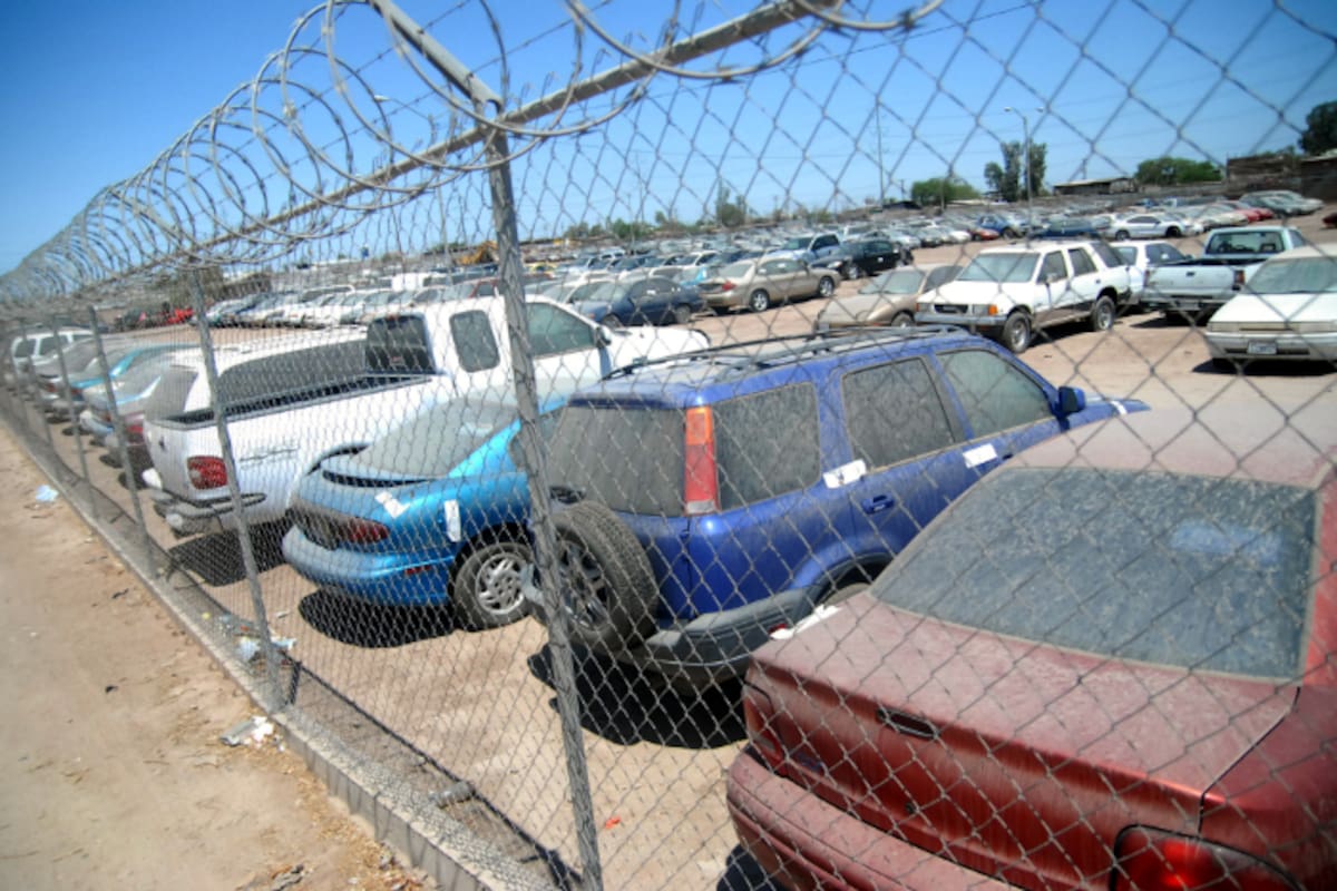 Piden liberar sin costo autos robados recuperados en BC