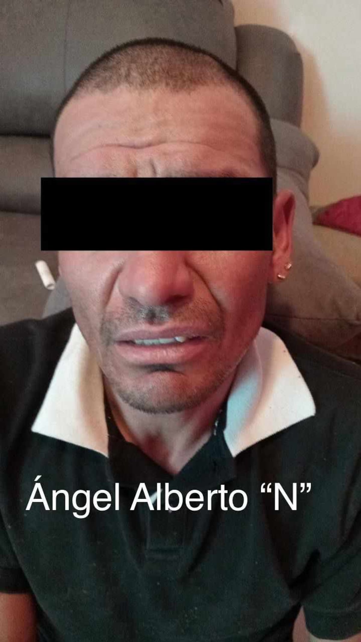 Ángel Alberto "N" proporcionó un nombre falso al momento de ser rescatado; posee una orden de aprehensión en su contra.