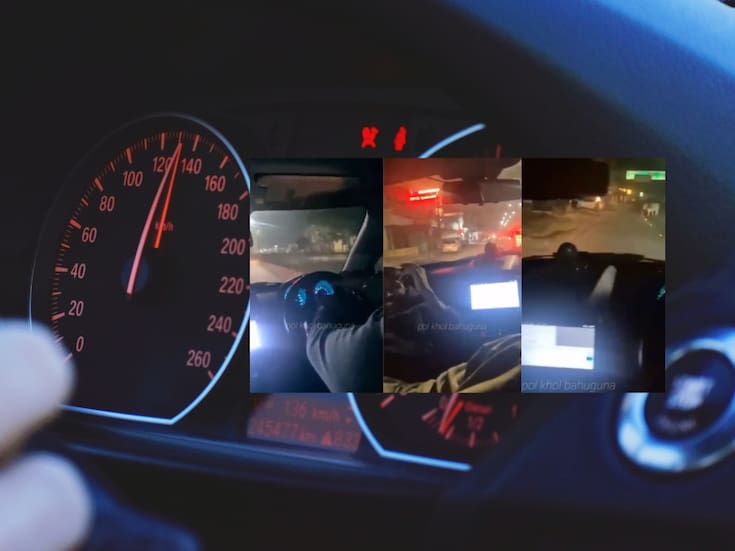 Por esquivar a una vaca, cuatro jóvenes que conducían a exceso de velocidad sufrieron un choque fatal; el momento quedó grabado en video