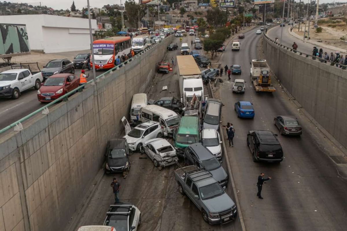 Buscan determinar todas las posibles responsabilidades por accidente del Libramiento Sur en Tijuana